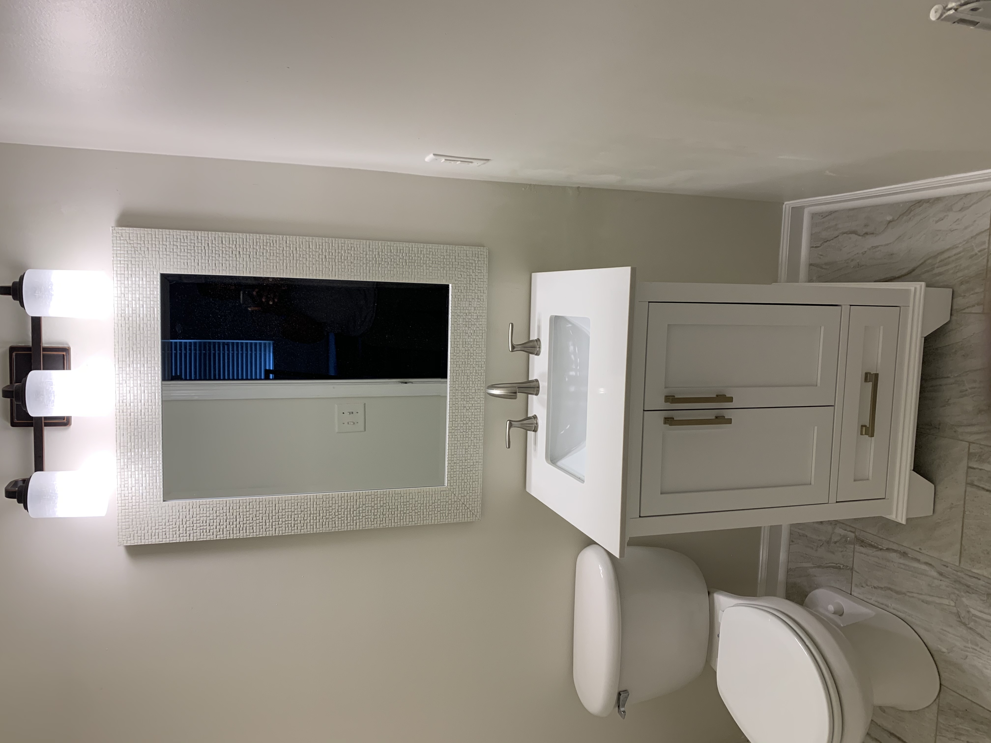 Bathroom renovation