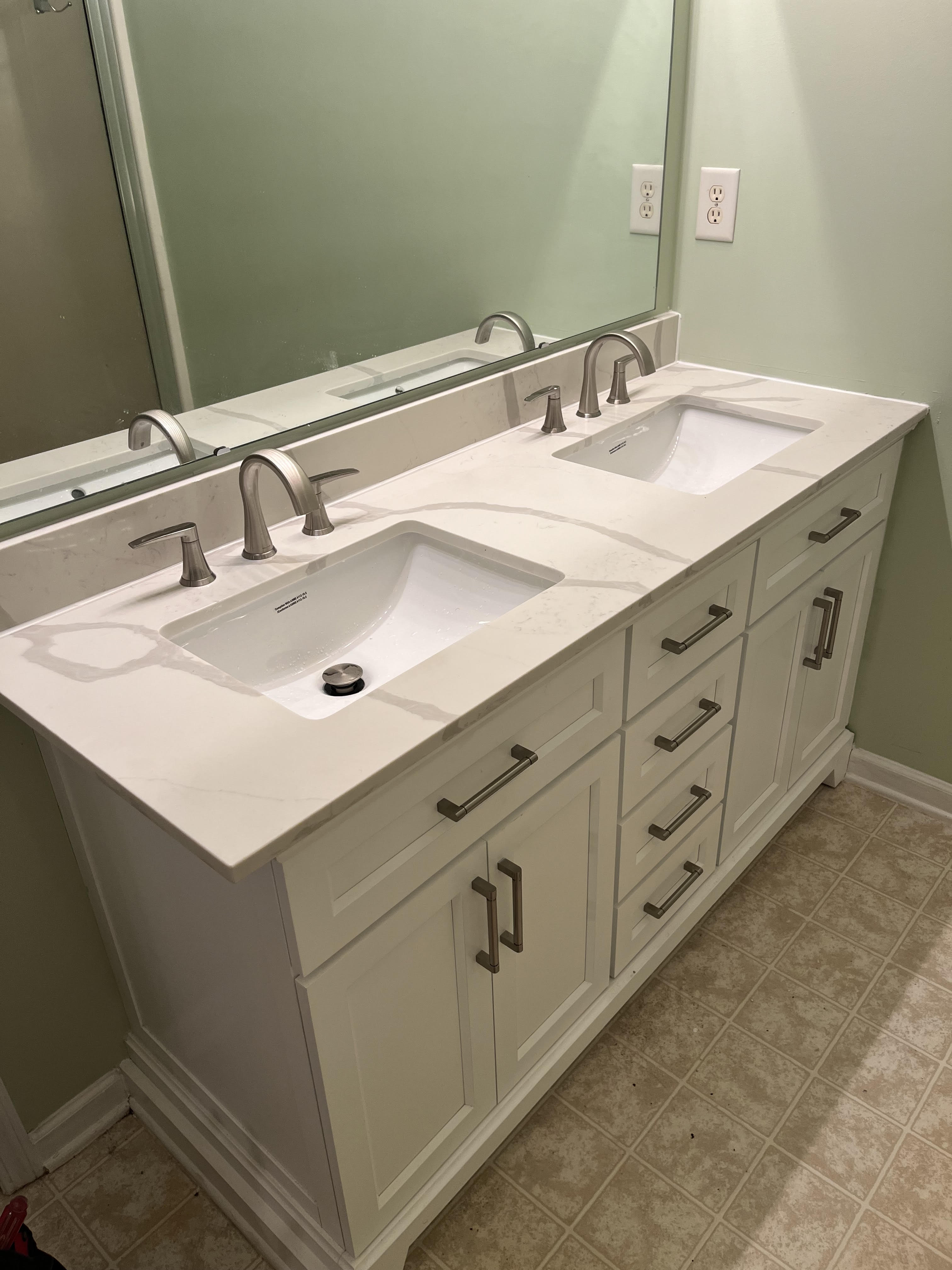 Bathroom renovation